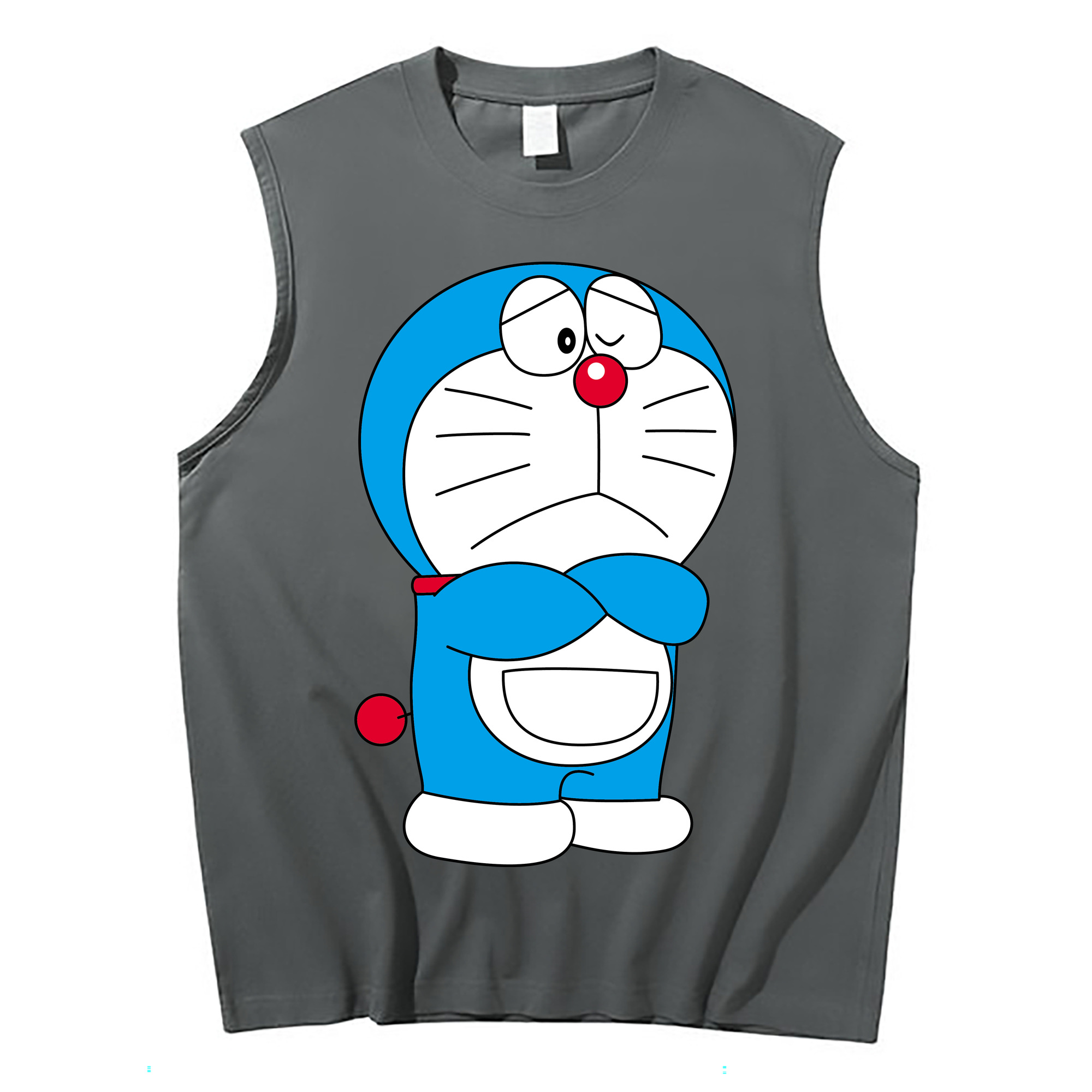 （画像用） ドラえもん Doraemon コットン100％タンクトップ（フロントプリント）